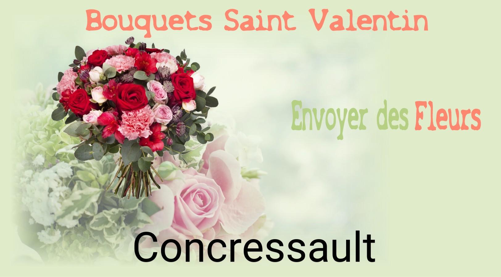 Roses de Saint-Valentin livrées à Concressault